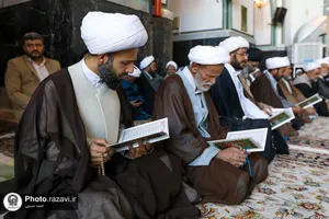 بزرگداشت آیت الله محفوظی در حرم مطهر رضوی