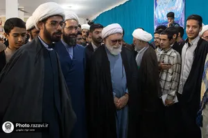 حضور تولیت آستان قدس رضوی در مدرسه علمیه امام محمدباقر(ع)