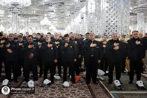 عزاداری هیئت عالم آل محمد(ع) در سالروز شهادت حضرت زهرا (س)