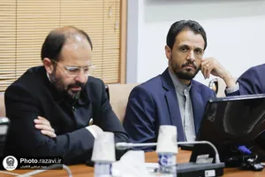 مراسم تکریم و معارفه مدیر خدمه حرم مطهر رضوی