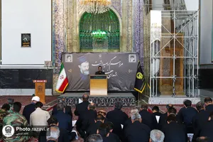 بزرگداشت شهدای هفتم تیر در حرم مطهر رضوی