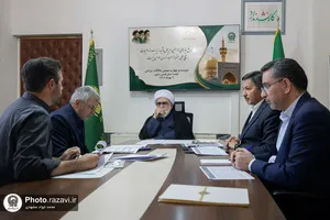  دیدار مردمی تولیت آستان قدس رضوی 