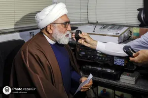 بازدید تولیت آستان قدس رضوی از  پایگاه آتش&zwnj;نشانی شماره ٢ مشهد