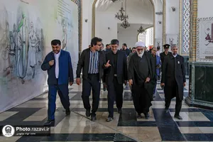 بازدید تولیت آستان قدس رضوی از پروژه&zwnj;های عمرانی حرم مطهر