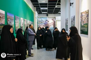 بازدید پرسنل معاونت پرورشی آموزش و پرورش از خدمات آستان قدس رضوی