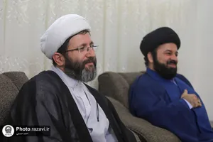 دیدار کارگروه مدرسه تابستانی دارالعلم با علما در مشهد-1
