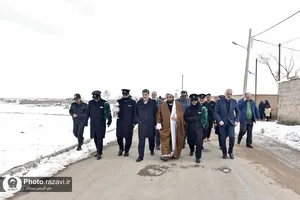 آئين افتتاح پروژه&zwnj;هاي حمایتی روستاي حسين آباد جنگل