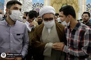 دیدار جمعی از دانشجویان با تولیت آستان قدس رضوی