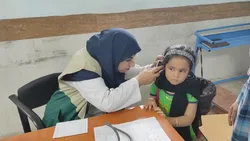 ۵۸۶ نفر از خدمات پزشکی «نذر شفا» در روستای پهلوان‌کشی بهره‌مند شدند