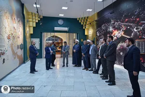 بازدید مدیران مدارس امام رضا علیه&zwnj;السلام از رواق خدمت حرم مطهر رضوی