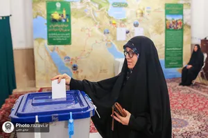 مرحله دوم انتخابات مجلس شورای اسلامی در حرم مطهر رضوی