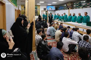 بازدید منتخبین مسابقات قرآن دانشگاه&zwnj;های پیام نور سراسر کشور از بخش&zwnj;های مختلف حرم امام رضا علیه&zwnj;السلام