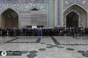 تشییع پیکر آیت الله شیخ حبیب الله احمدی