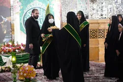 ۴۰۰ دختر نوجوان پای سفره «خدمت فرشتگان در بهشت»