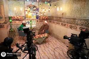 پشت صحنه تلاش خادمان رسانه ای همزمان با دهه کرامت (۱)