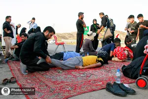 زائران پیاده حضرت رضا علیه&zwnj;السلام - مسیر نیشابور -2