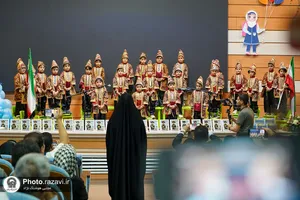 آیین اختتامیه سال تحصیلی نوآموزان پسر پیش دبستانی امام رضا علیه&zwnj;السلام