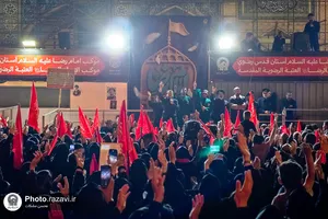 موکب آستان قدس رضوی در نجف اشرف