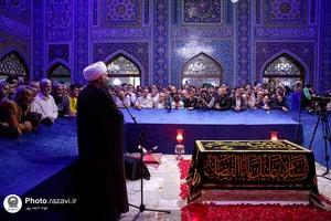 سخنرانی حجت الاسلام کاشانی در رواق دارالذکر
