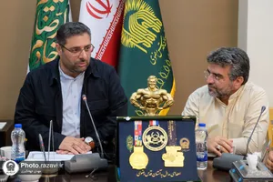 اهدای مدال&zwnj;های قهرمان پرورش اندام جهان به موزه آستان قدس رضوی