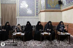 دیدار جمعی از فعالان حوزه جمعیت با تولیت آستان قدس رضوی