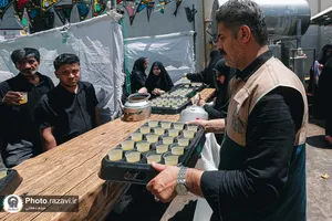 موکب بسیج آستان قدس رضوی در دهه اول محرم