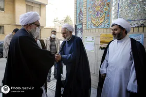 حضور تولیت آستان قدس رضوی در مدرسه علمیه سلیمانیه مشهد