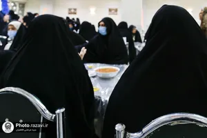 تشرف بانوان مرکز حیات جاودان به حرم مطهر رضوی