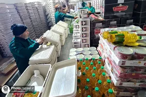 آماده سازی ۸هزار بسته معیشتی طرح امام رئوف