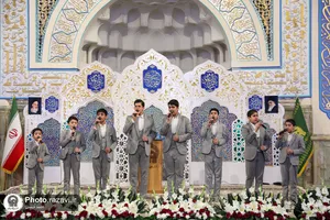 حال و هوای حرم مطهر رضوی در شب میلاد امام محمدباقر(علیه&zwnj;السلام)