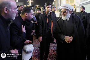 مراسم احیا شب بیست و یکم ماه مبارک رمضان در حرم مطهر رضوی-3
