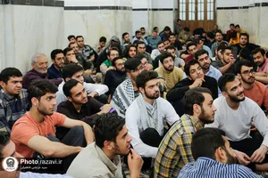 آخرین روز اعتکاف دانشجویی در حرم مطهر رضوی