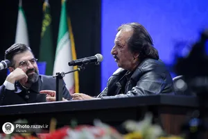 آیین تجلیل از مجید مجیدی در حرم مطهر رضوی
