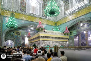 تشرف وزیر کار لبنان به حرم مطهر رضوی