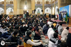 مراسم جشن تکلیف پسران در حرم مطهر رضوی