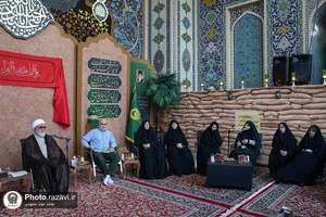دیدار نویسندگان و ناشران دفاع مقدس و محور مقاومت با تولیت آستان قدس رضوی