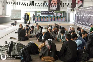 خدمت رسانی به زائران اربعین حسینی در مرز دوغارون