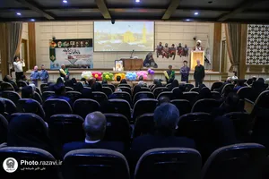 آیین تکریم خادمین کشیک هفتم یگان حفاظت آستان قدس رضوی