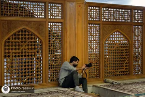 بازدید اصحاب رسانه از کتابخانه مرکزی آستان قدس رضوی
