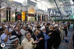 تشرف تولیت آستان قدس رضوی به حرم مطهر امام حسین(علیه&zwnj;السلام)