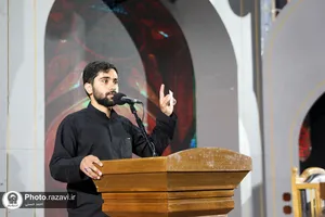 عزاداری هیئت&zwnj; رزمندگان ثارالله همدان در حسینیه حرم