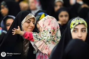 جشن تکلیف روزه اولی&zwnj;ها در حرم مطهر رضوی