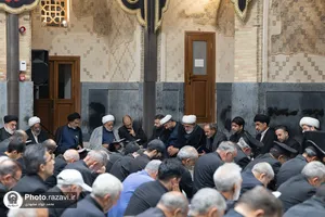 عزاداری ایام پایانی ماه صفر در حرم مطهر رضوی-1
