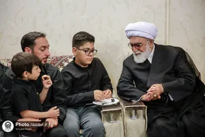 دیدار تولیت آستان قدس رضوی با خانواده شهدای حملات تروریستی رژیم صهیونیستی