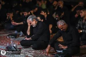 مراسم عزاداری دهه اول محرم شرکت صنایع پیشرفته رضوی