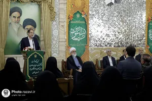 دیدار جمعی از ورزشکاران با تولیت آستان قدس رضوی