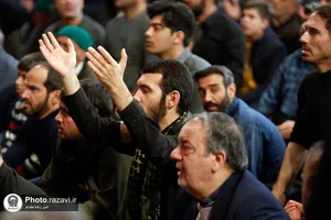 حال و هوای حرم مطهر رضوی در شب شهادت موسی بن جعفر علیه السلام