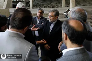 بازدید شهردار مشهد از پروژه&zwnj;های در حال احداث بیمارستان رضوی