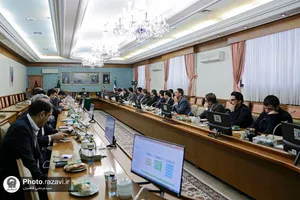 نشست صمیمی مدیران با قائم مقام تولیت آستان قدس رضوی