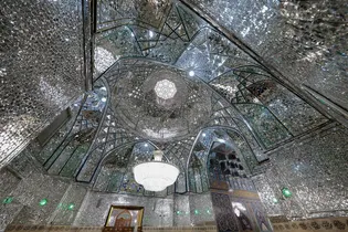 عکس با کیفیت : رواق دارالسعادة حرم مطهر رضوی